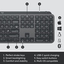 Logitech MX Keys sett fyrir fyrirtæki með MX Master 3s og MX lyklaborðsrenning - image 16 [8a86917cb8]