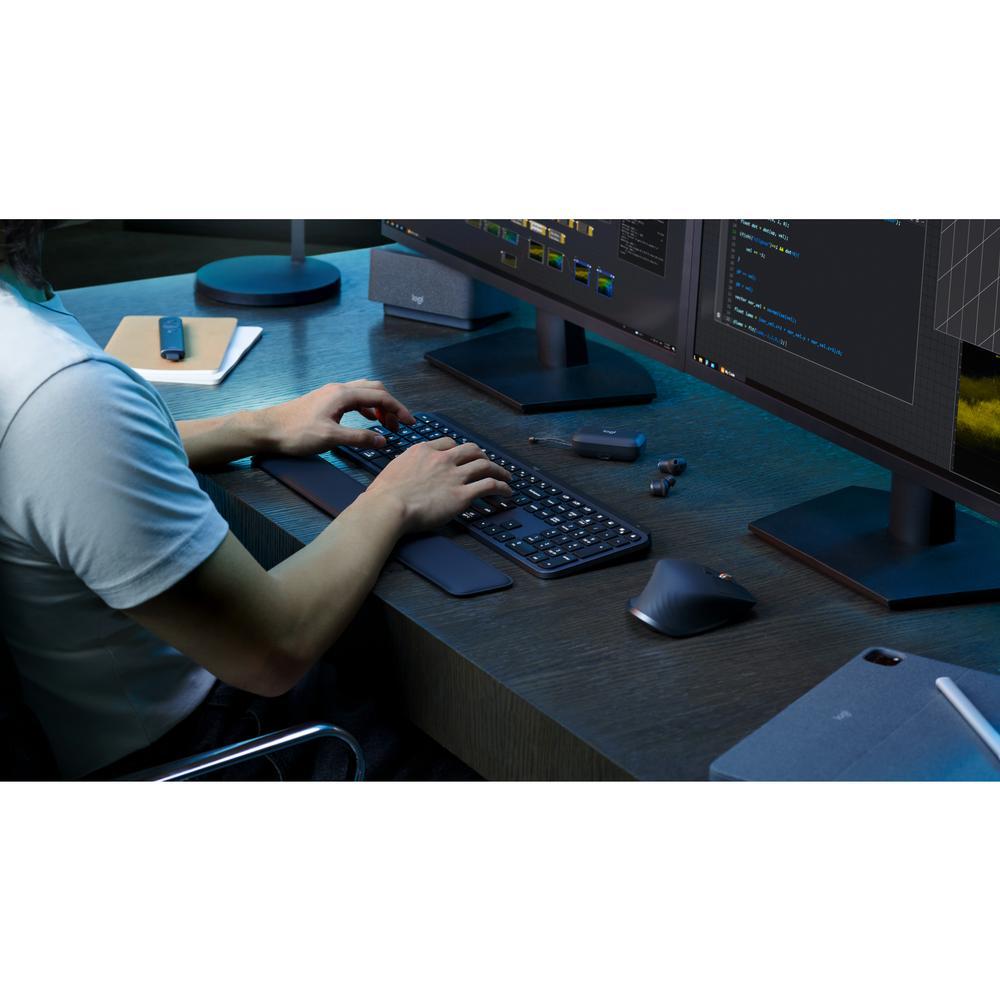Logitech MX Keys S þráðlaust lyklaborð með baklýsingu, svart - image 14 [d800fe305f]