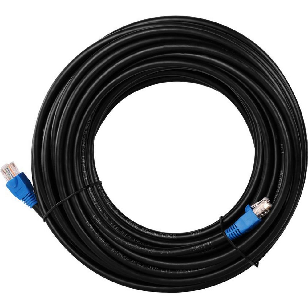 Goobay Cat6 utandyra RJ45-RJ45 netsnúra svört, 30.0m - image 4 [d59e9eb3b8]
