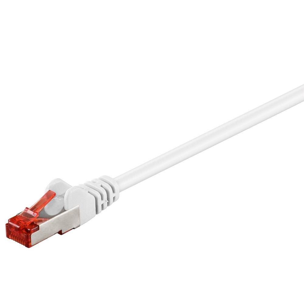 Goobay Cat6 RJ45 netsnúra hvít, 5.0m - image 2 [bb3ad3beae]