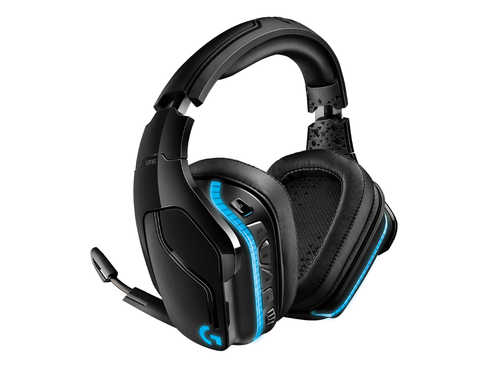 Logitech G935 þráðlaus leikjaheyrnartól, svört - image 3 [1ba2fe35cf]