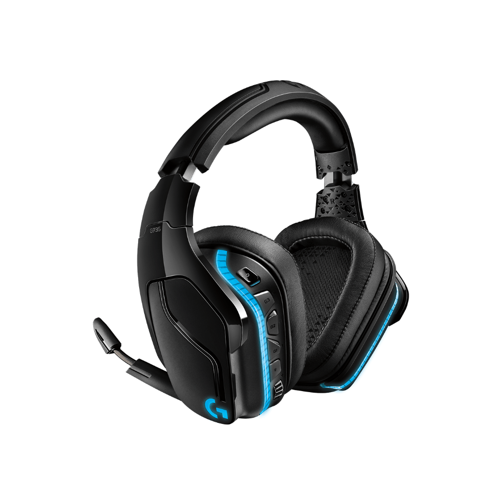 Logitech G935 þráðlaus leikjaheyrnartól, svört - image 4 [afbd365718]