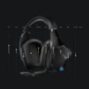 Logitech G935 þráðlaus leikjaheyrnartól, svört - image 17 [48f8bc9a07]