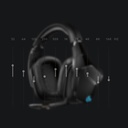 Logitech G935 þráðlaus leikjaheyrnartól, svört - image 18 [1fc62cc75a]