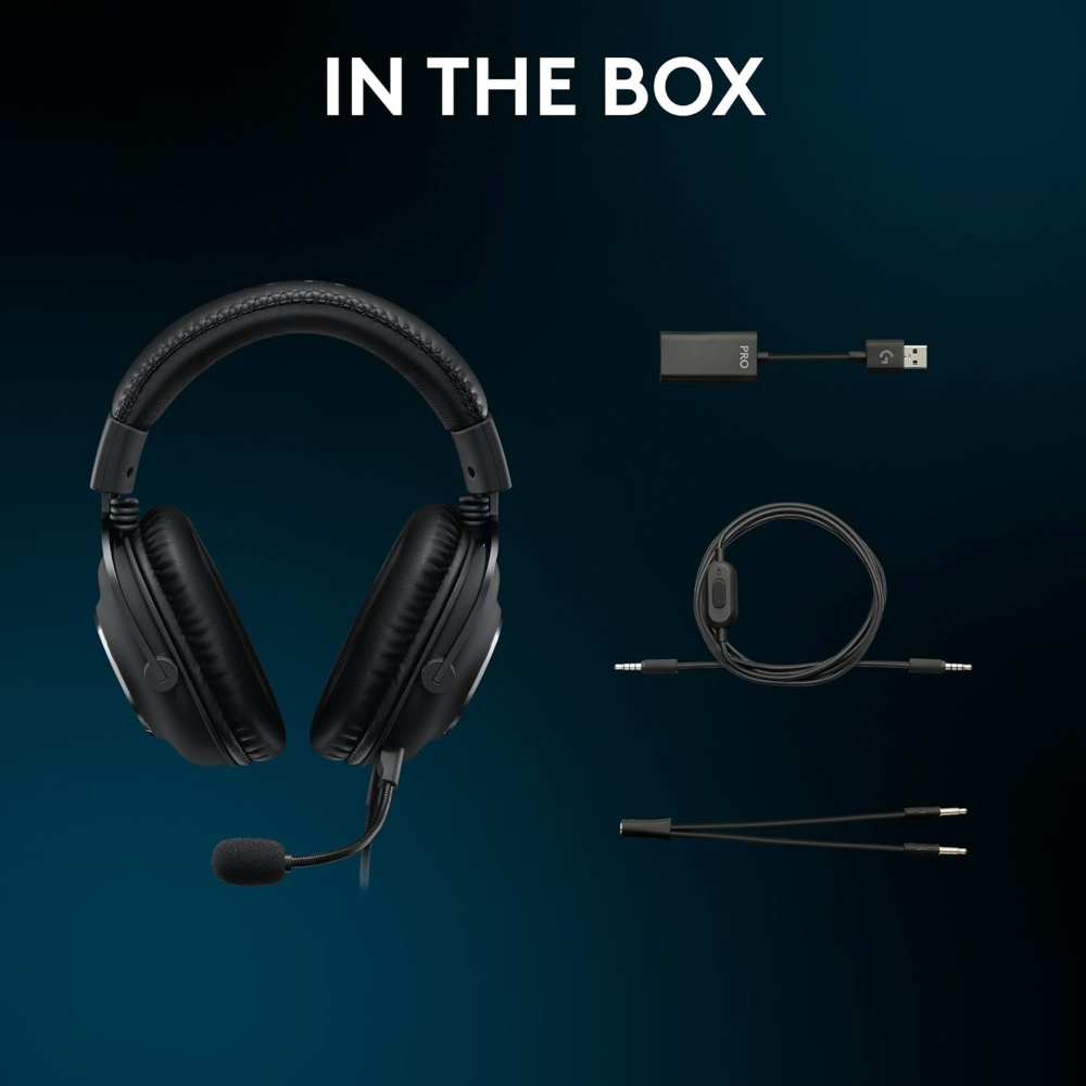 Logitech G Pro X SE leikjaheyrnartól, svört - image 10 [853ea38690]