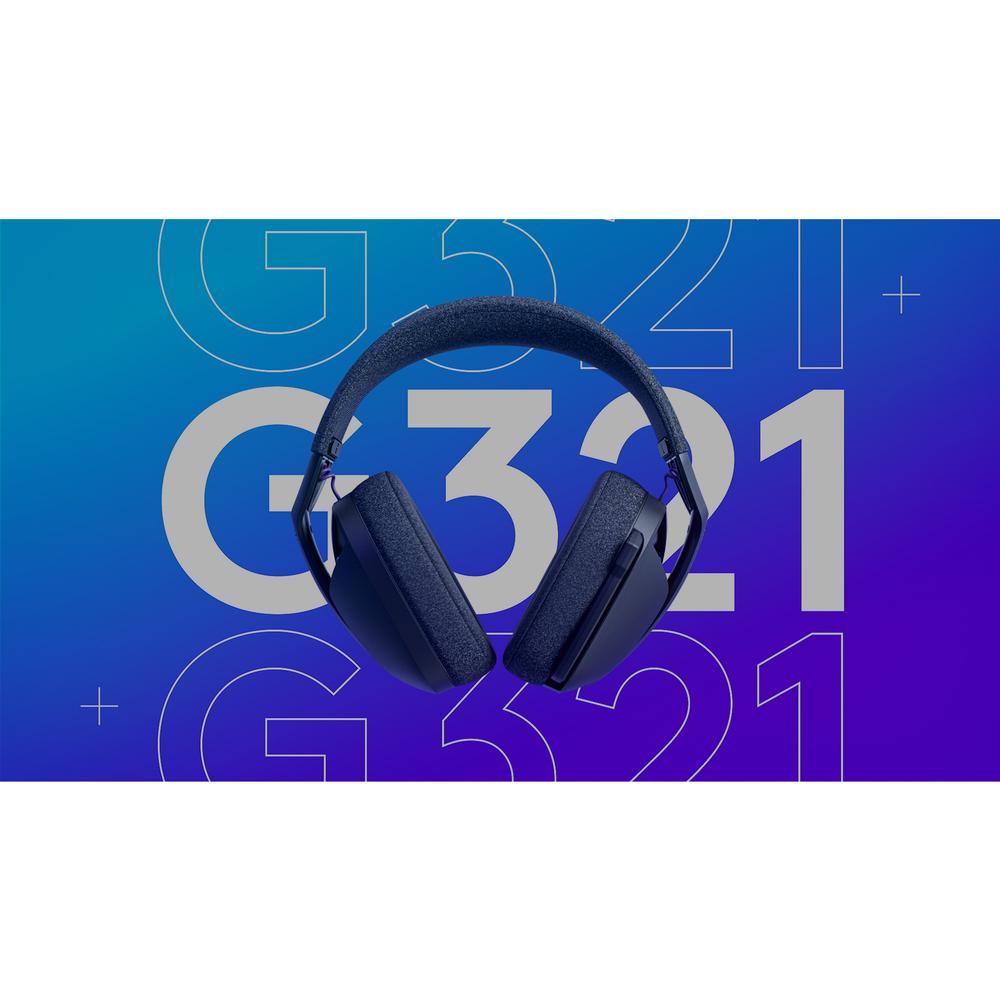 Logitech G321 þráðlaus leikjaheyrnartól, svört - image 14 [b9e02f3cec]