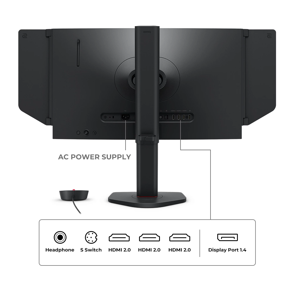 ZOWIE by BenQ XL2566X+ 24.1'' FHD TN 400Hz DyAc2 leikjaskjár, svartur - image 6 [a8489c5872]