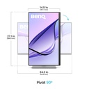 BenQ MA270U 27" UHD IPS HDR400 P3 USB-C dokkuskjár 90W - image 7 [f1e8719336]