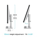 BenQ MA320U 32" UHD IPS HDR600 P3 USB-C Dokkuskjár 90W - image 16 [10a1217de0]