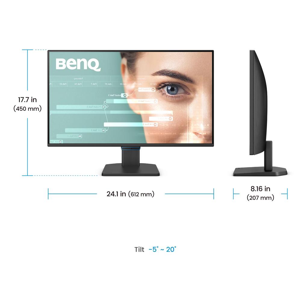 BenQ GW2790C 27" FHD IPS 144Hz USB-C skjár, svartur - image 12 [7f4712b8fe]