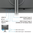 BenQ RD280UG 28" UHD+ IPS 120Hz Programming USB-C dokkuskjár 90W, m. MoonHalo lýsingu - image 19 [cf7e17703d]