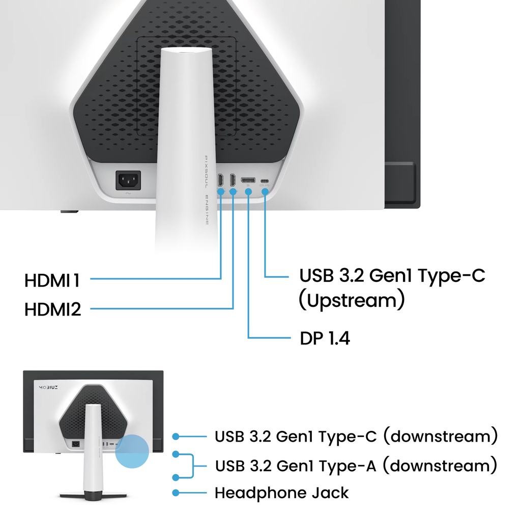 BenQ Mobiuz EX271QZ 27" QHD QD-OLED 500Hz HDR leikjaskjár, grár - image 9 [e14dac4164]