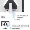 BenQ Mobiuz EX271QZ 27" QHD QD-OLED 500Hz HDR leikjaskjár, grár - image 9 [e14dac4164]