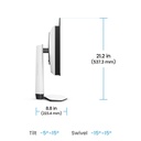 BenQ Mobiuz EX271QZ 27" QHD QD-OLED 500Hz HDR leikjaskjár, grár - image 15 [4ba2f3016e]