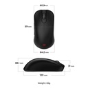 ZOWIE by BenQ S2 þráðlaus leikjamús, svört - image 14 [3aee1c178b]