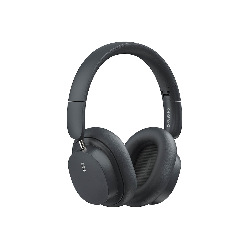 Baseus Bowie D05 þráðlaus Bluetooth 5.3 HiFi heyrnartól, svört - image 2 [fe06a4603c]