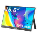 Arzopa 15,6" FHD IPS HDR10 USB-C ferða snertiskjár, innb. kickstand, umslag, svartur - image 2 [4986334f82]