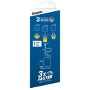 20W Energizer Universal USB-C PD GaN EU/UK/US ferðahleðslutæki, gyllt - image 6 [f000171c3d]