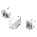 20W Energizer Universal USB-C PD GaN EU/UK/US ferðahleðslutæki, hvítt - image 2 [cc54f9a735]
