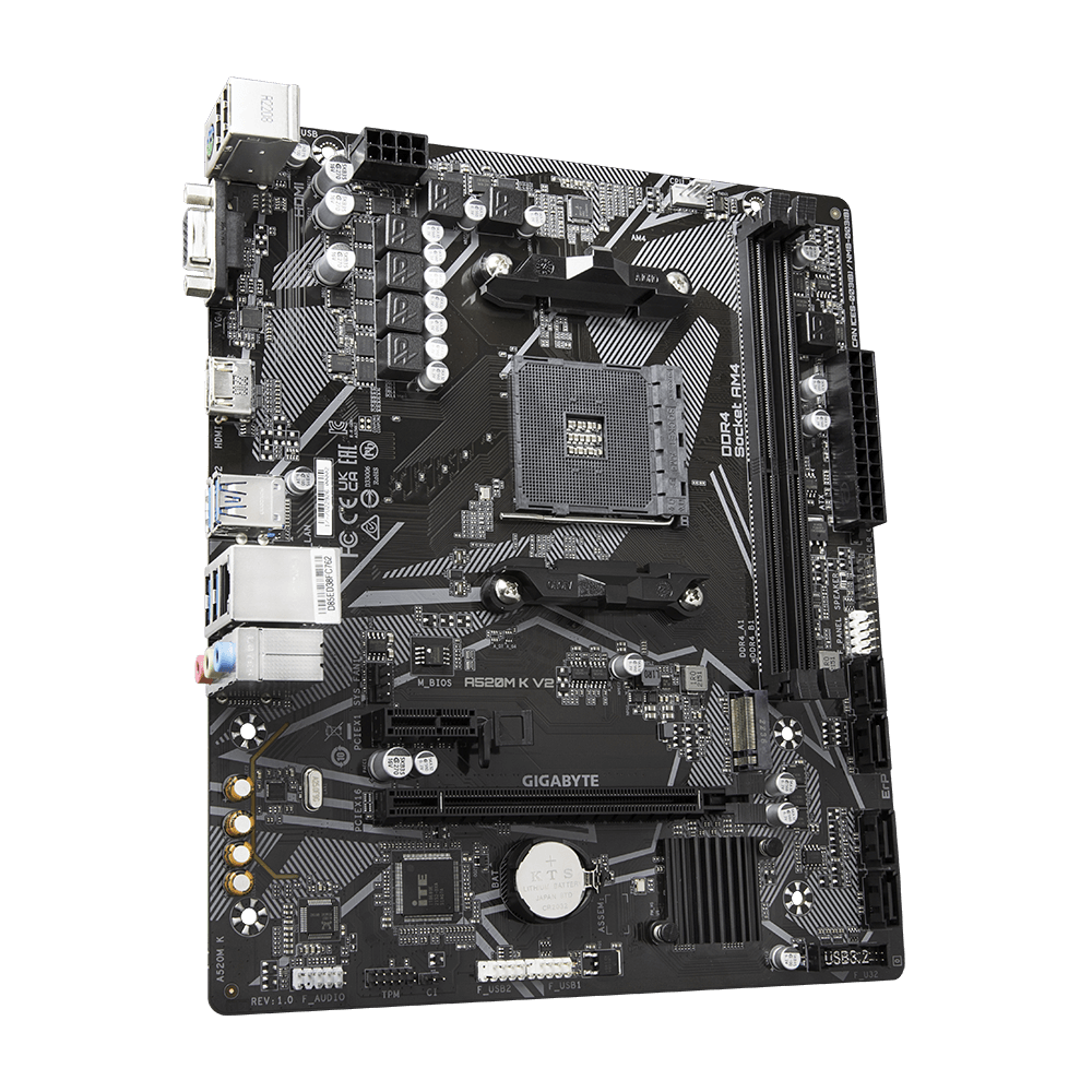 Gigabyte A520M K V2 DDR4 mATX móðurborð - image 5 [8f3cd1cbb2]