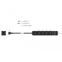 Delock Fjöltengi 4 x Schuko 230V með truflana síu og 3 x USB 1,5m - image 5 [b2caf2eba6]