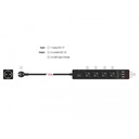 Delock Fjöltengi 4 x Schuko 230V með truflana síu og 3 x USB 1,5m - image 6 [964a40c5ee]