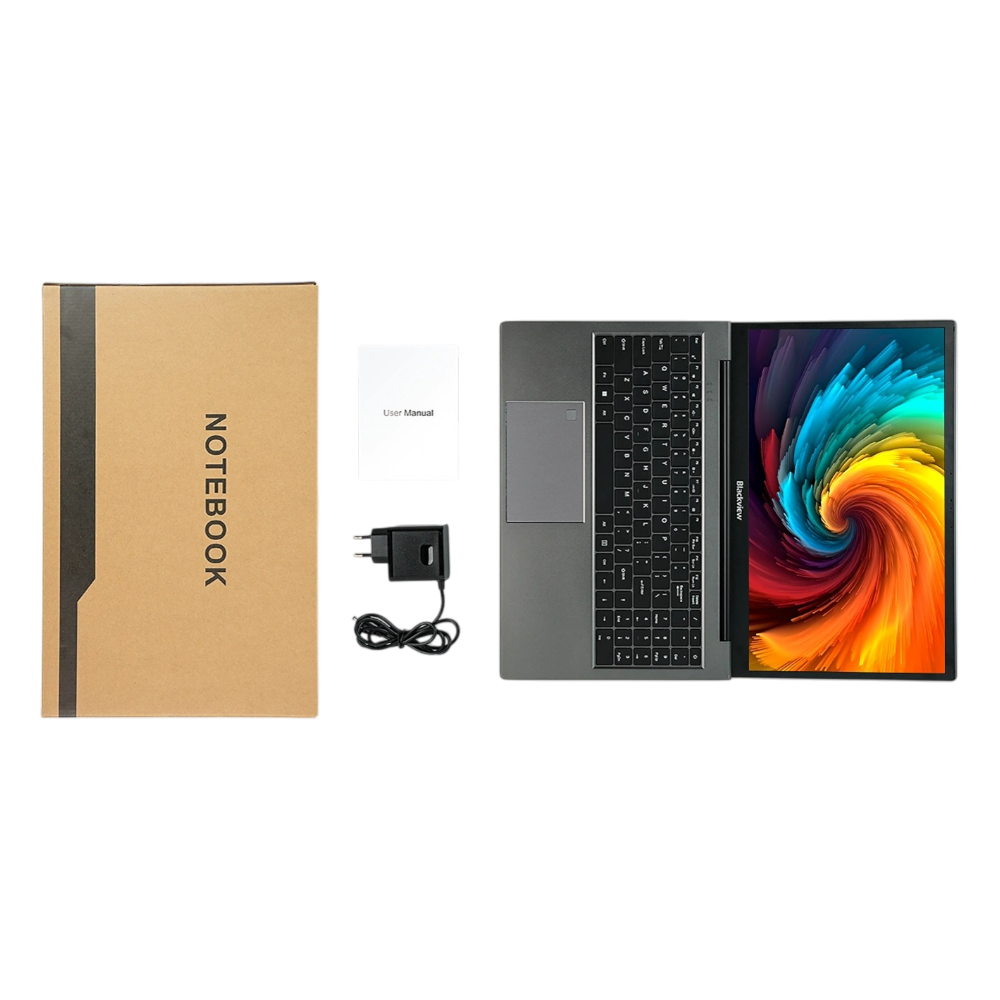 Blackview AceBook 8 fartölva, 15.6" FHD Intel N150 16/512GB W11, Dökkgrá - image 11 [024fa8dcbf]