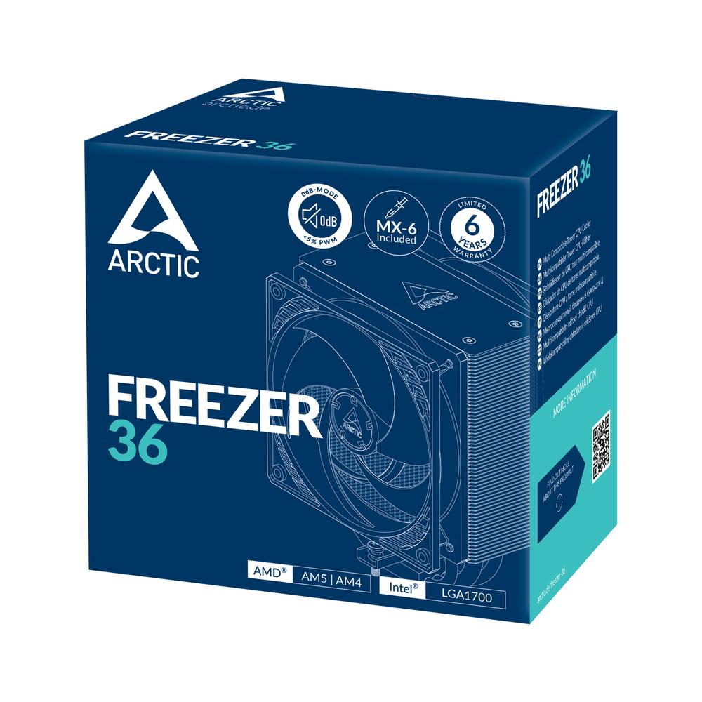 Arctic Freezer 36 örgjörvakæling AMD / Intel, svört/silfur - image 12 [9b15c47696]