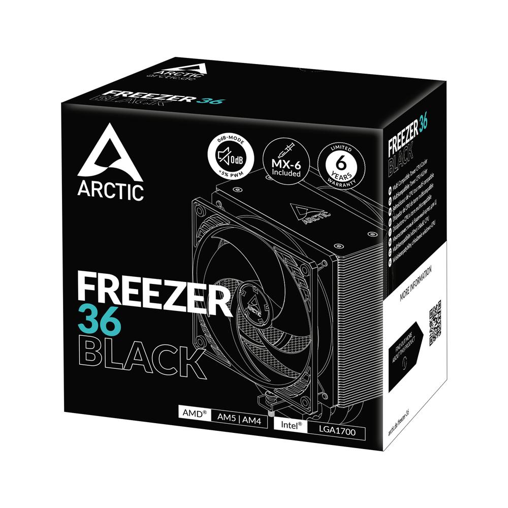 Arctic Freezer 36 örgjörvakæling AMD / Intel, svört - image 12 [eca8479f3a]