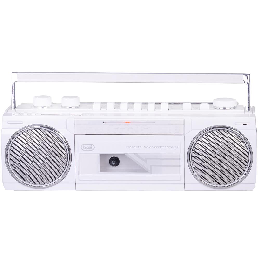 Trevi RR 501 Bluetooth kasettuferðahátalari, Hvítur - image 4 [8d1a058c36]