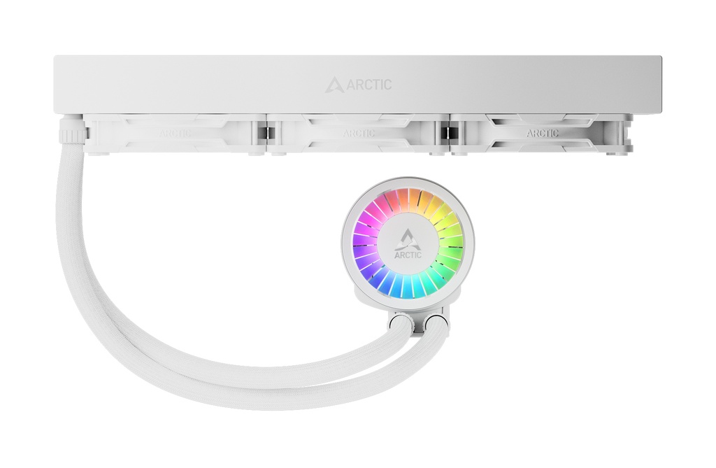 Arctic Liquid Freezer III Pro 360mm A-RGB AIO vatnskæling AMD / Intel, hvít - image 5 [6d58000fb7]