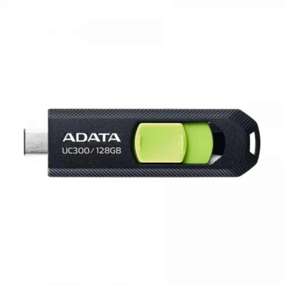 ADATA UC300 128GB USB-C minnislykill, Svartur/Grænn - image 2 [b1578a175d]