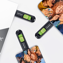 ADATA UC300 128GB USB-C minnislykill, Svartur/Grænn - image 6 [104f1200a1]