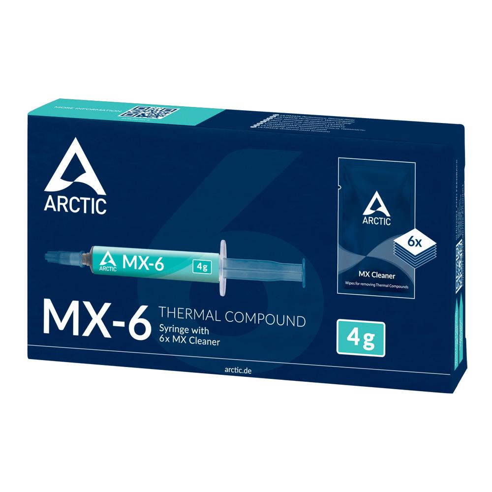 Arctic MX-6 hitaleiðandi krem í sprautu 4g með 6x hreinsiklúta - image 8 [b02b6f3036]