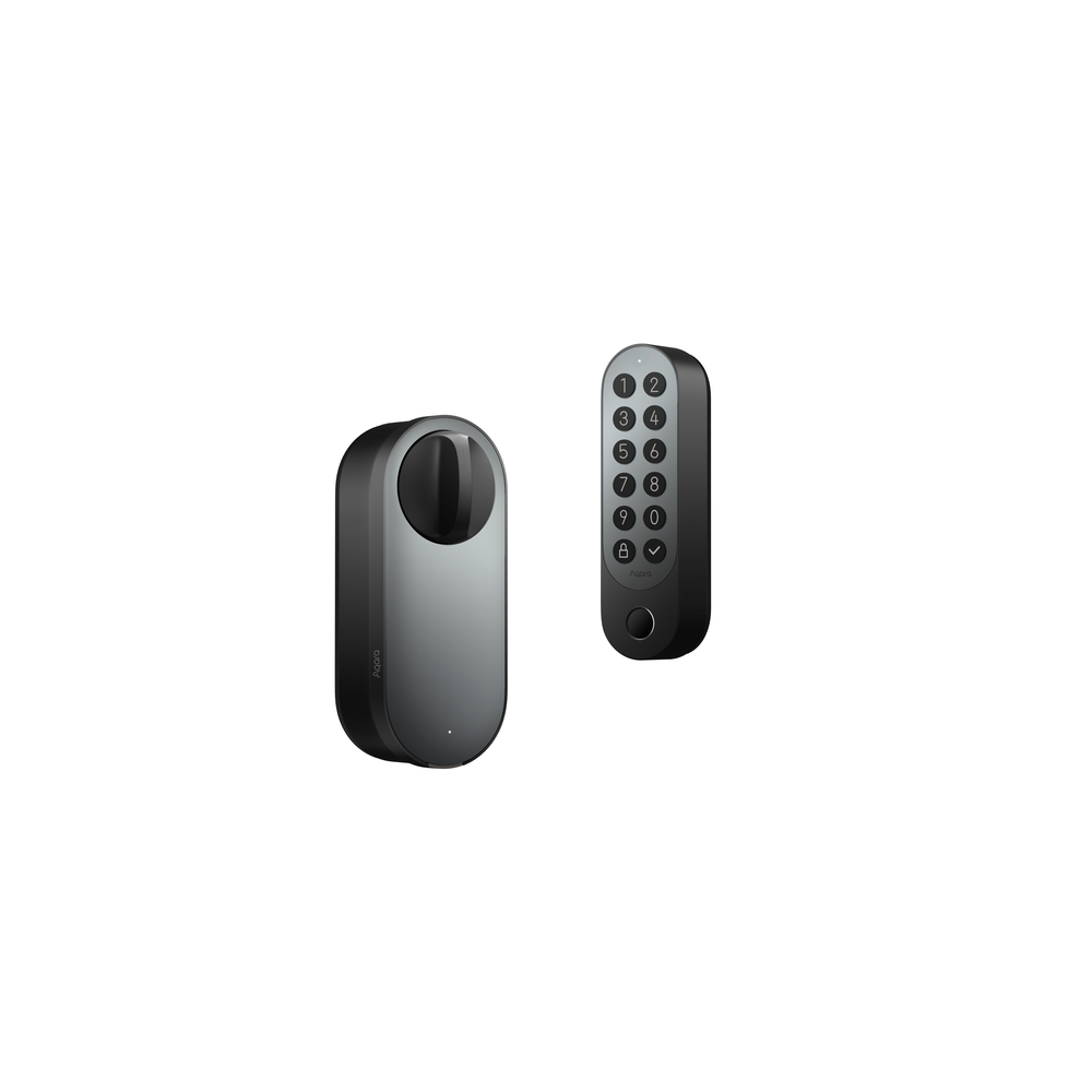 Aqara Smart Lock U200 Kit, Retrofit snjalllás, talnaborð, fingrafaraskanni, NFC lykill, svartur - image 4 [65f67a9eee]