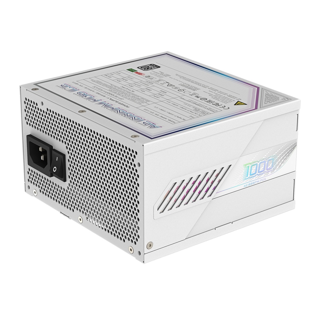 Gigabyte Aorus Elite Platinum ICE 1000W ATX 3.0 aflgjafi, 10 ára ábyrgð - Hvítur - image 9 [ce06ef6c9f]