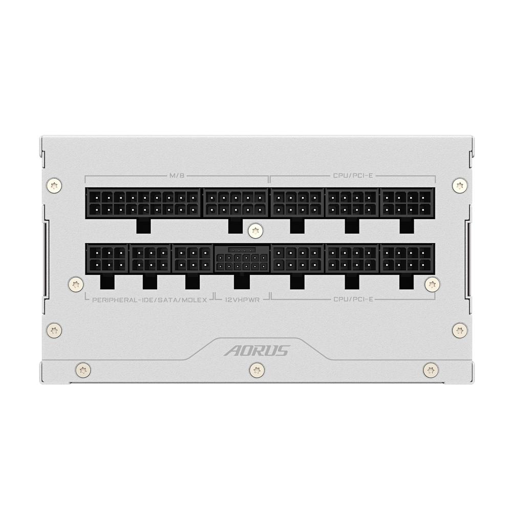 Gigabyte Aorus Elite Platinum ICE 1000W ATX 3.0 aflgjafi, 10 ára ábyrgð - Hvítur - image 14 [8422d68507]