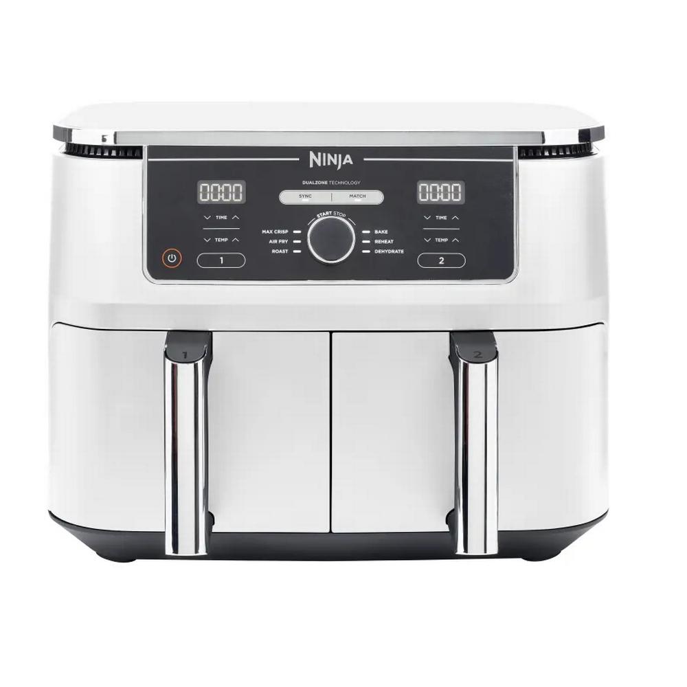 Ninja Foodi Max AF400EUWH 2x 4,75L tvöfaldur Air Fryer, FlexDrawer, 8 aðgerðir, 2470W, Hvítur - image 6 [70a05165d3]