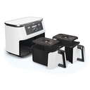 Ninja Foodi Max AF400EUWH 2x 4,75L tvöfaldur Air Fryer, FlexDrawer, 8 aðgerðir, 2470W, Hvítur - image 12 [ec853b6078]