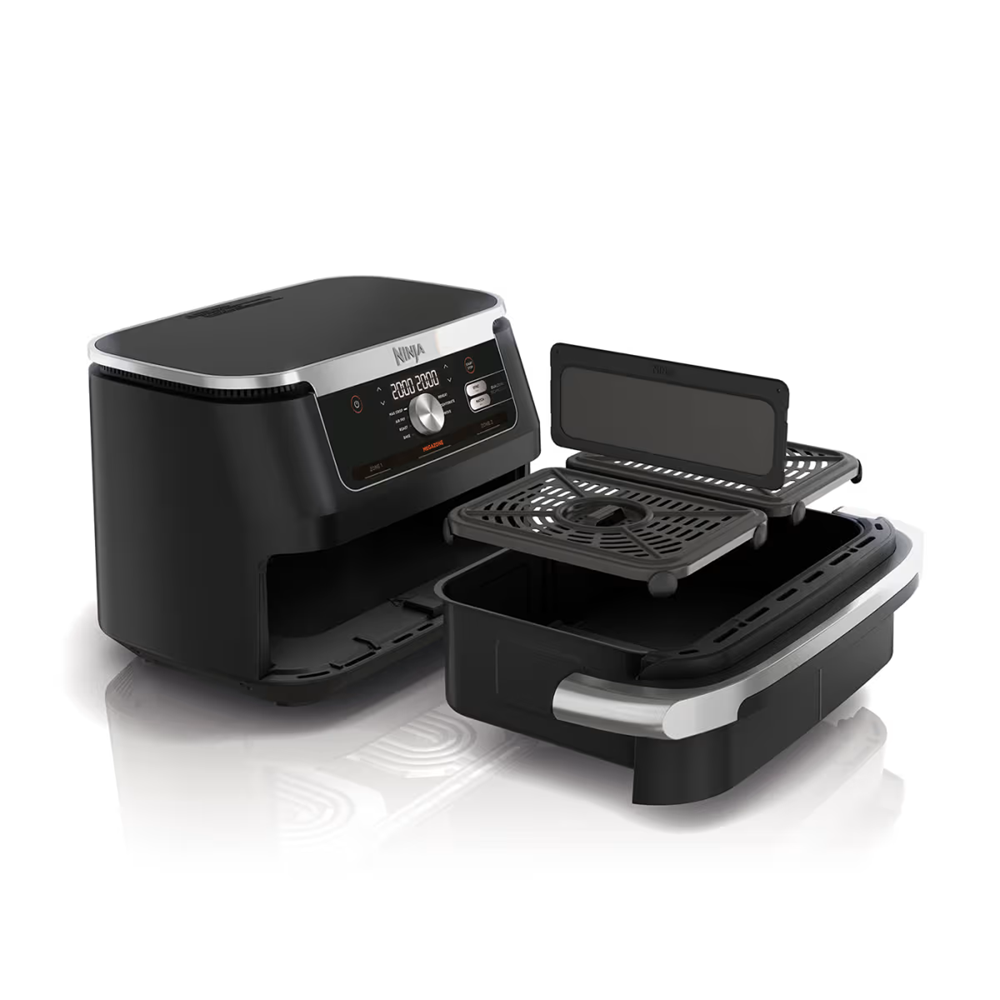 Ninja Foodi AF500EU 2x 10,4L tvöfaldur Air Fryer, FlexDrawer, 7 aðgerðir, 2470W - image 2 [b1ab06604c]