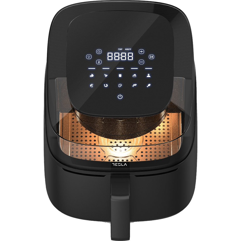Tesla AF550BG 5L loftsteikningarpottur með glugga, 1500W, svartur - image 3 [a89213a113]