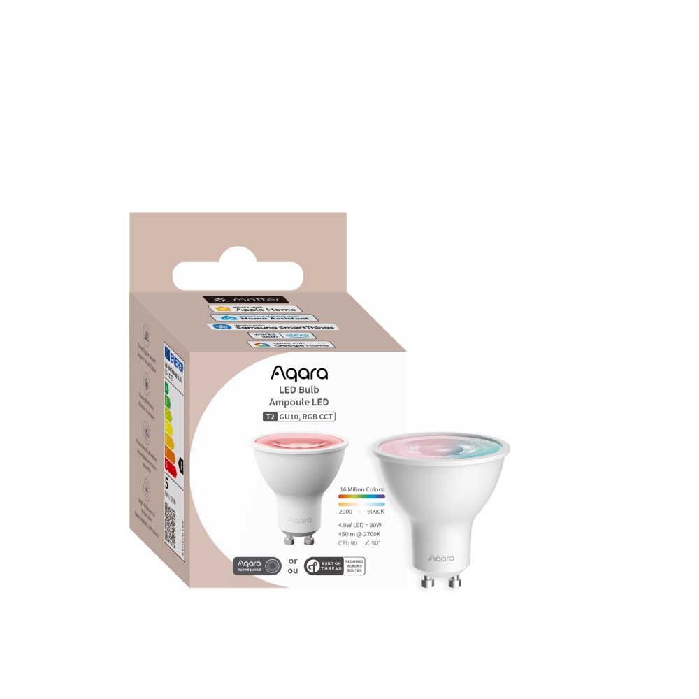 Aqara Thread og ZigBee GU10 marglita snjallpera - image 2 [b1fa5de54b]