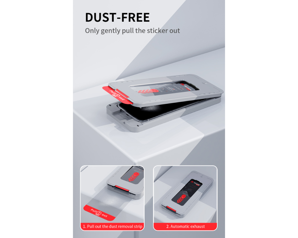 Grip Glass - Tempered glass - varnargler fyrir iPhone 12 Pro Max - image 9 [739ca0673e]