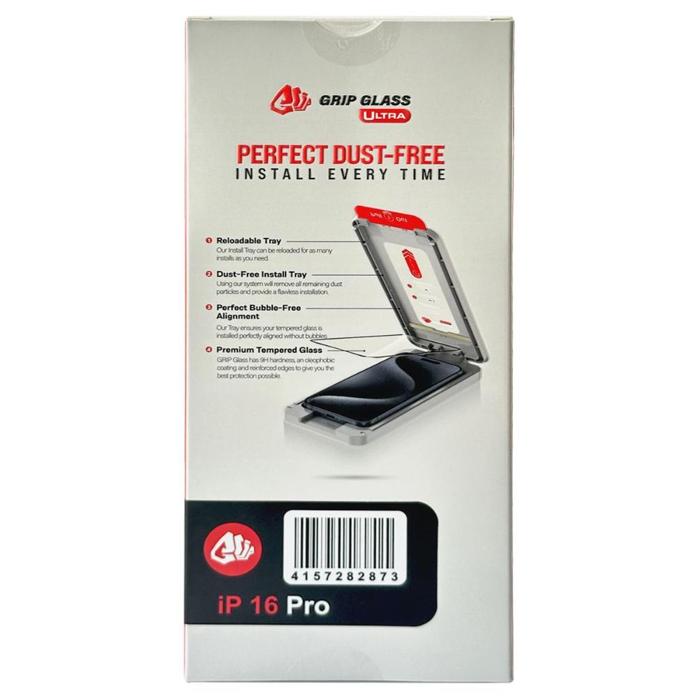 Grip Glass - Tempered glass - varnargler fyrir iPhone 16 pro / 17 - image 10 [27475058e6]
