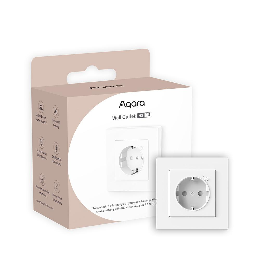 Aqara H2 Snjalltengill í vegg - image 2 [201f57344d]
