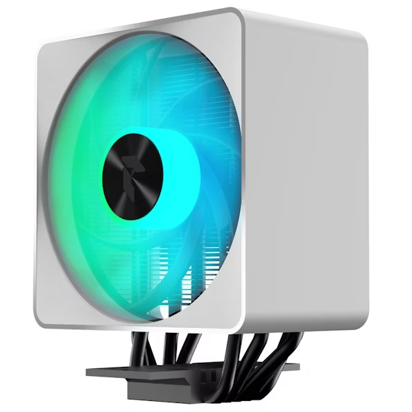 APNX AP1-V ARGB örgjörvakæling AMD / Intel, hvít - image 2 [70100df03c]