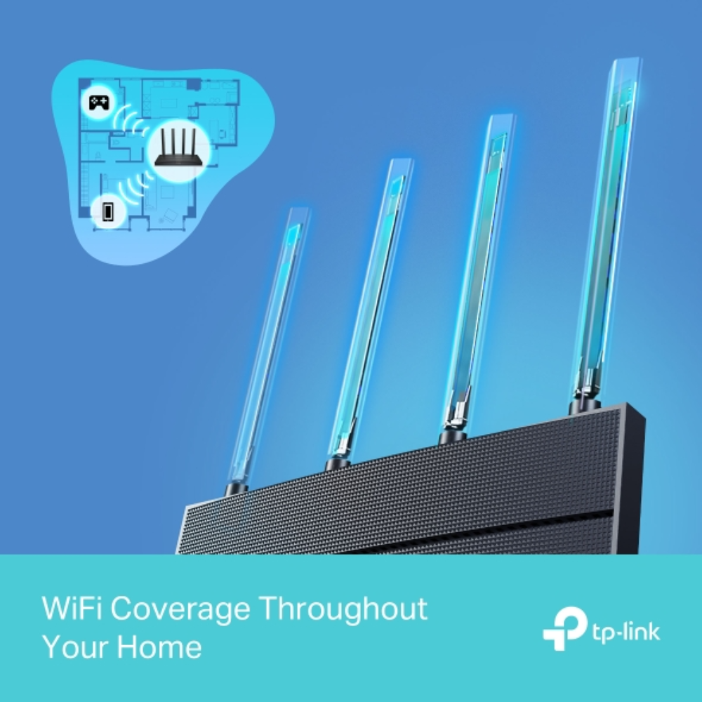 TP-Link Archer AX12 þráðlaus WIFI 6 Router, AX1500 - image 5 [e5b211dac6]