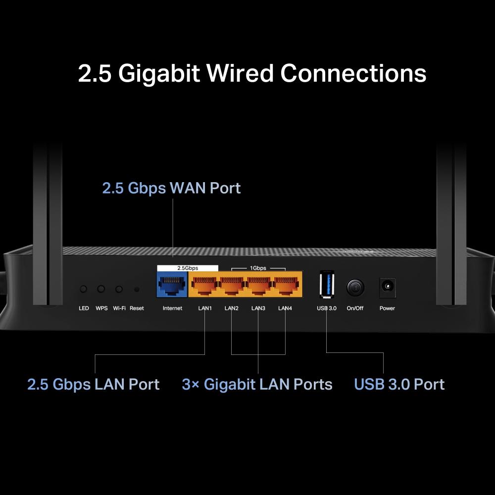 TP-Link Archer BE230 Þráðlaus WiFi 7 Router, BE3600 - image 14 [7315f4bb15]