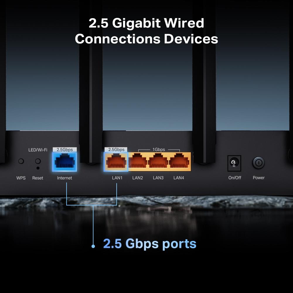 TP-Link Archer BE400 Þráðlaus WiFi 7 Router, BE6500 - image 14 [ed97ffb4c9]