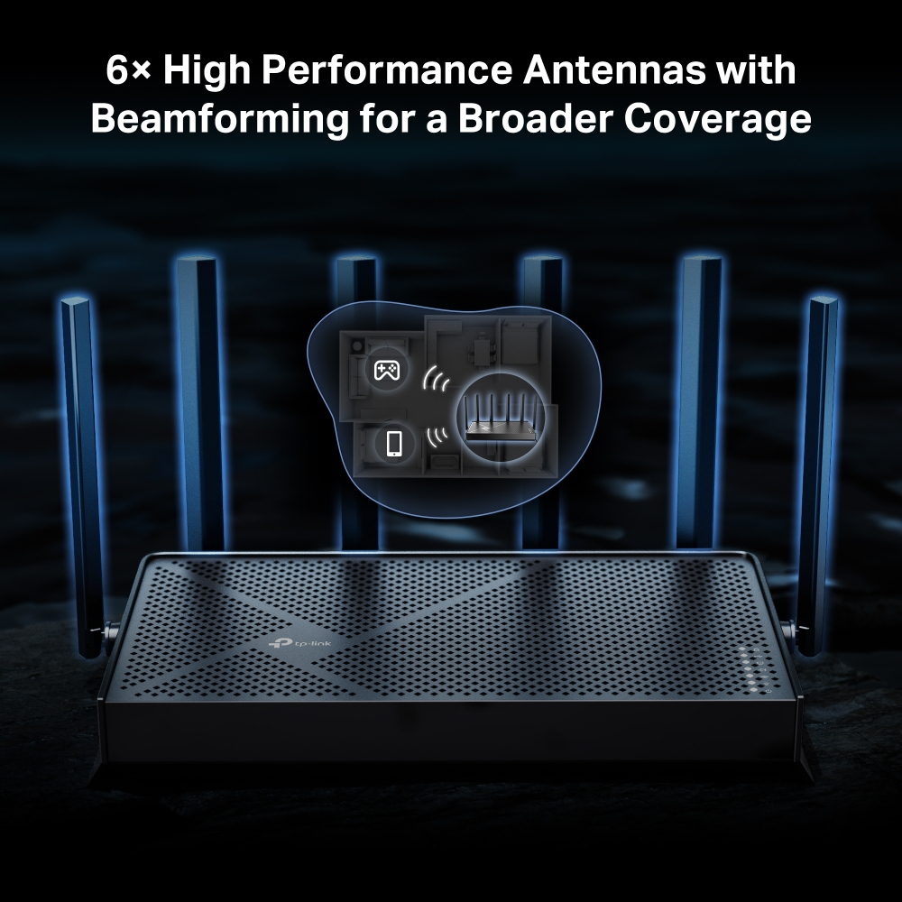 TP-Link Archer BE400 Þráðlaus WiFi 7 Router, BE6500 - image 15 [1f55aa62d8]